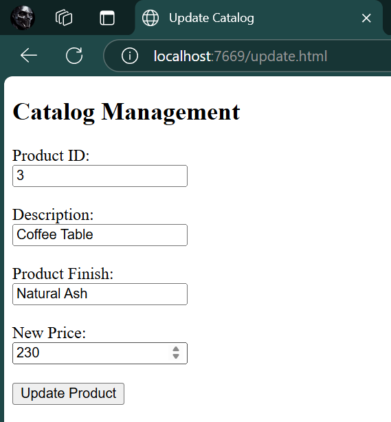 Output Screenshot 5